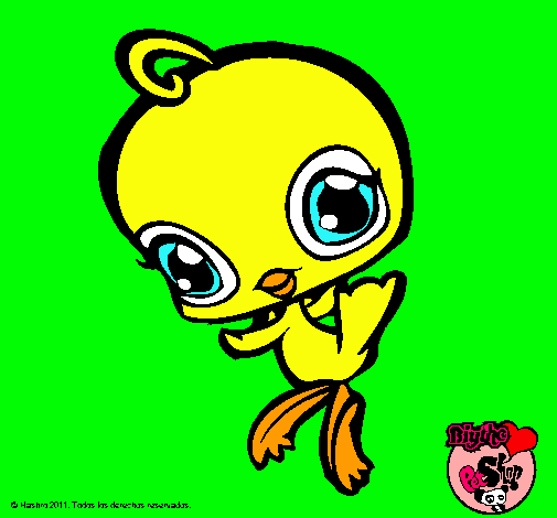 Dibujo Pajarito Littlest Pet Shop pintado por alicia_493