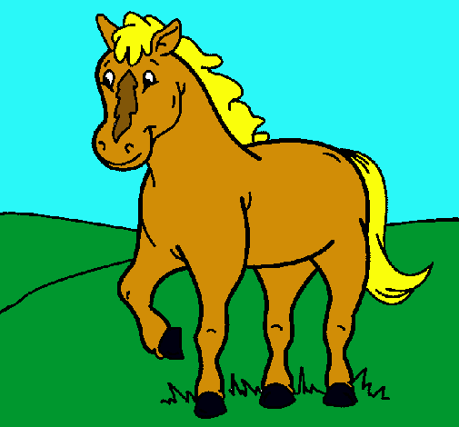 Dibujo Caballo pintado por mikeyla