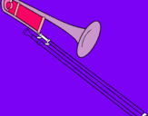Dibujo Trombón pintado por gaigai