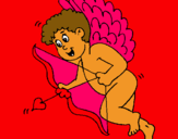 Dibujo Cupido con grandes alas pintado por jhonathaN