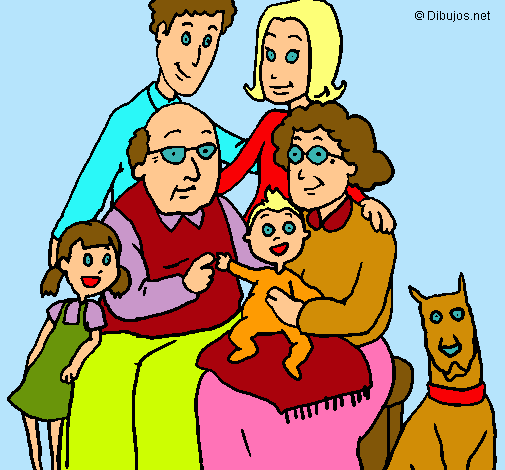 Dibujo Familia pintado por luuz 