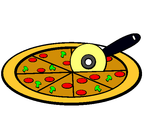 Dibujo Pizza pintado por nancyazmin