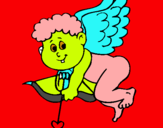 Dibujo Cupido pintado por jesua3423
