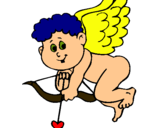 Dibujo Cupido pintado por BOMBO217