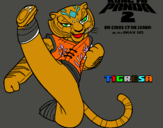 Dibujo Tigresa pintado por bruli