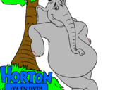 Dibujo Horton pintado por TGYGG