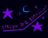 Dibujo Noche de estrellas pintado por nayua