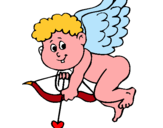 Dibujo Cupido pintado por kail_south