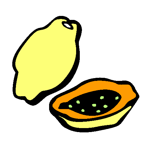 Dibujo Papaya pintado por yovaneta