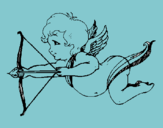 Dibujo Cupido volando pintado por 523568425356