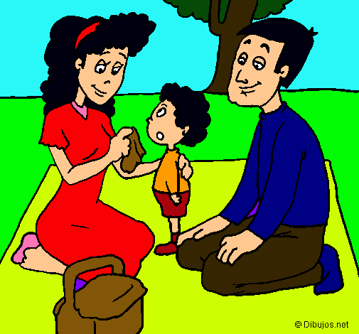 Dibujo De picnic pintado por santiaggo