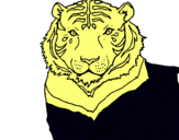 Dibujo Tigre pintado por Sergiosd