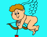 Dibujo Cupido pintado por berogayc