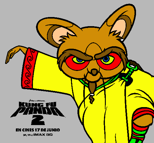 Dibujo Shifu 2 pintado por juanes51