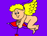 Dibujo Cupido pintado por hamletffdsf