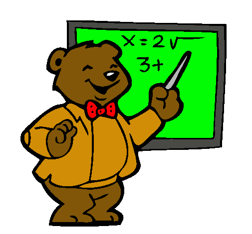Dibujo Profesor oso pintado por cele02