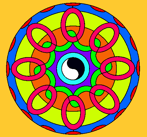 Dibujo Mandala 26 pintado por andrea-c