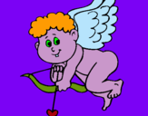 Dibujo Cupido pintado por edgar0909