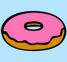 Dibujo Donuts pintado por Jessica--F