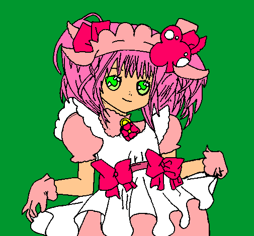 Dibujo Su Shugo Chara pintado por yandira