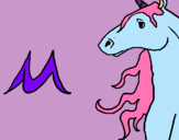 Dibujo Unicornio pintado por javierita123