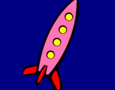 Dibujo Cohete II pintado por fopo