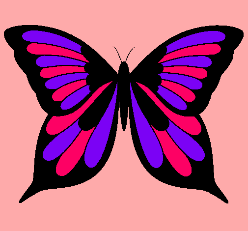 Dibujo Mariposa 8 pintado por caamila02