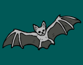 Dibujo Murciélago volando pintado por hnhrtvf