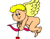Dibujo Cupido pintado por crisshaiel