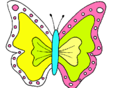 Dibujo Mariposa pintado por dddddddddd