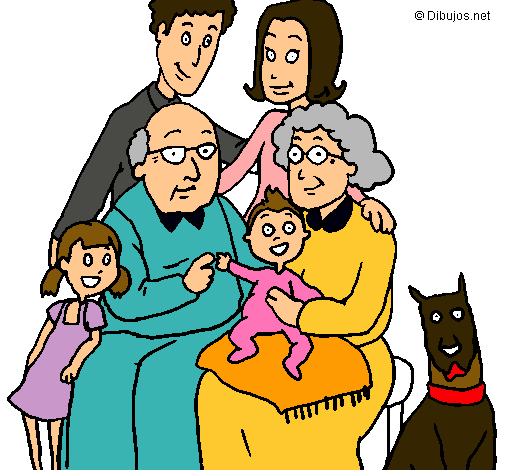 Dibujo Familia pintado por caamila02
