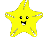 Dibujo Estrella de mar pintado por stellaghf