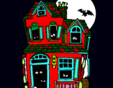 Dibujo Casa del misterio II pintado por ALISS21