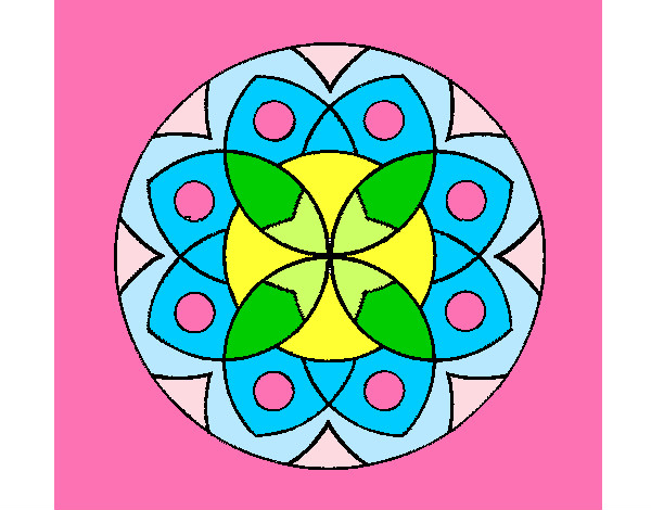 Dibujo Mandala 13 pintado por lococo