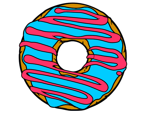 Dibujo Rosquilla pintado por guadalupe-