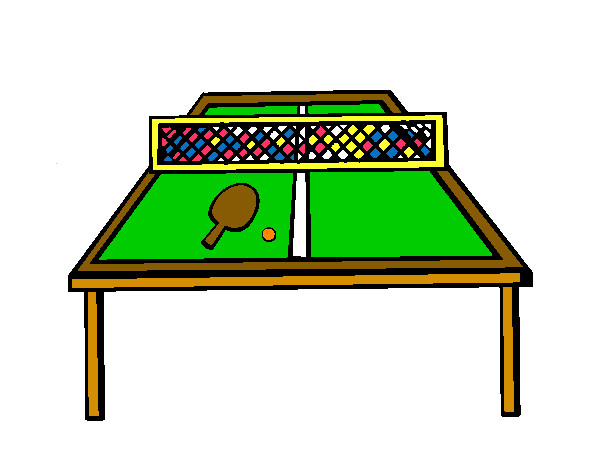Dibujo Tenis de mesa 1 pintado por POL_B
