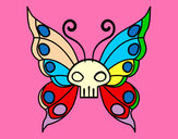 Dibujo Mariposa Emo pintado por yalesita