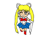 Dibujo Sailor Moon pintado por ironman2