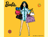 Dibujo Barbie de compras pintado por PEPITAYO5