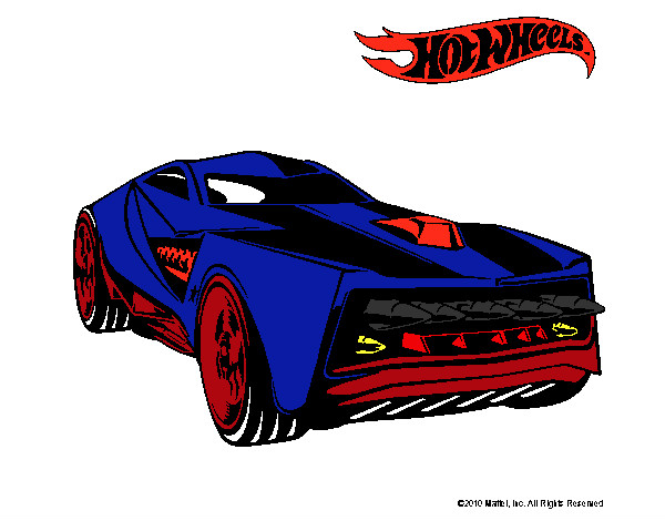 Dibujo Hot Wheels 12 pintado por joaquinpar