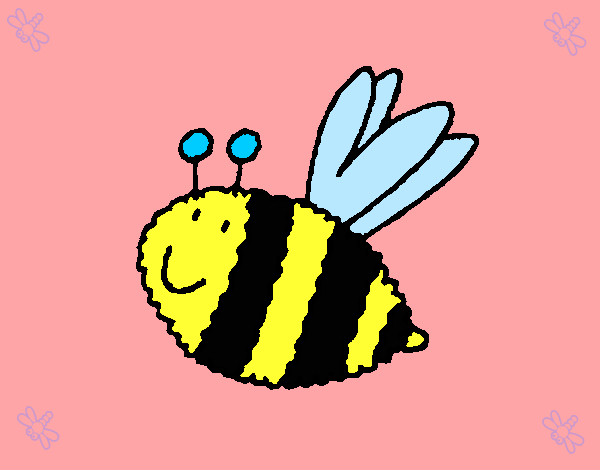 Dibujo Abeja 4 pintado por petisaa