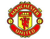 Dibujo Escudo del Manchester United pintado por meganoy101