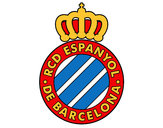 Dibujo Escudo del RCD Espanyol pintado por meganoy101