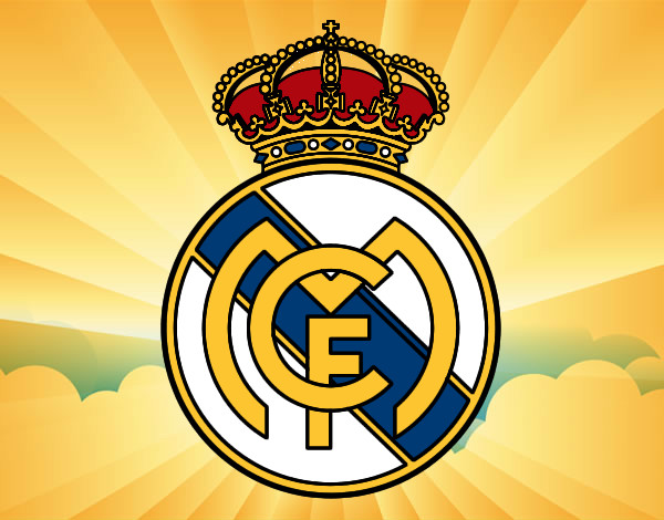 Dibujo Escudo del Real Madrid C.F. pintado por messi51