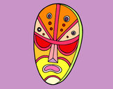 Dibujo Máscara enfadada pintado por marteta