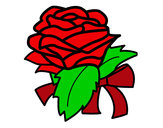 Dibujo Rosa, flor pintado por aisha13