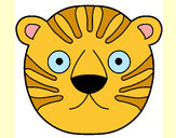 Dibujo Tigre II pintado por marteta