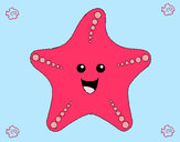 Dibujo Estrella de mar 1 pintado por AndreaB1