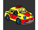 Dibujo Herbie Taxista pintado por Roniel
