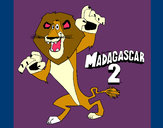 Dibujo Madagascar 2 Alex 1 pintado por DIVINAS123
